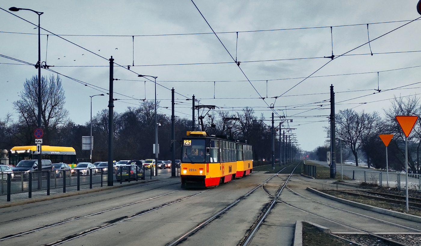 Варшава, Konstal 105Ni № 2014