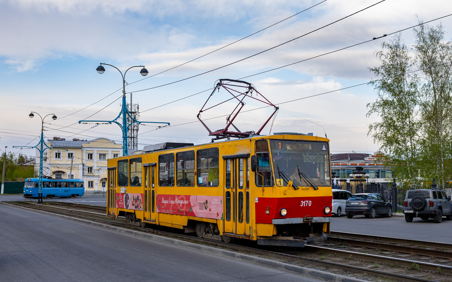 Барнаул, Tatra T6B5SU № 3170