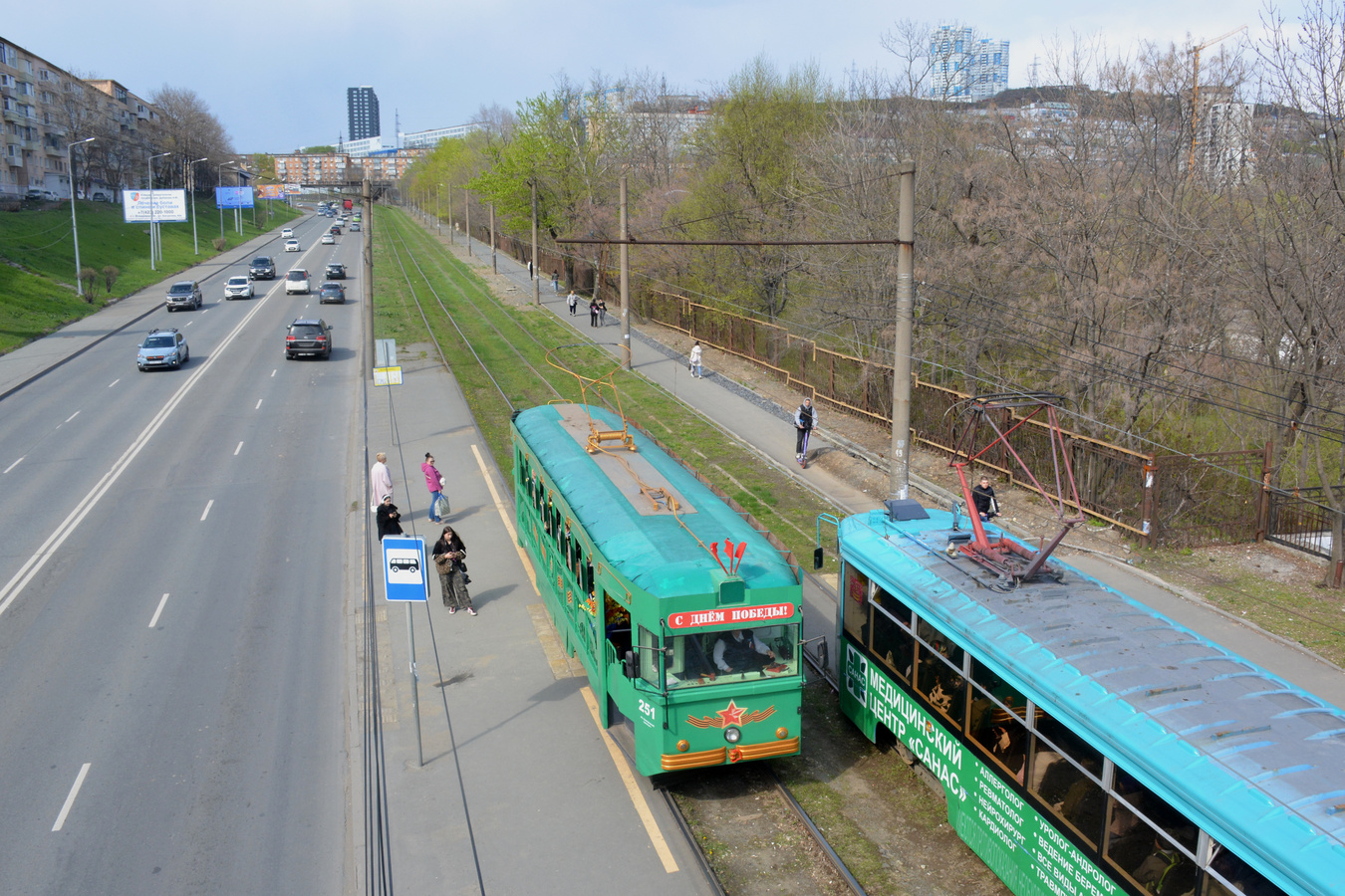 Владивосток, РВЗ-6М2 № 251; Владивосток — Ретро-вагон