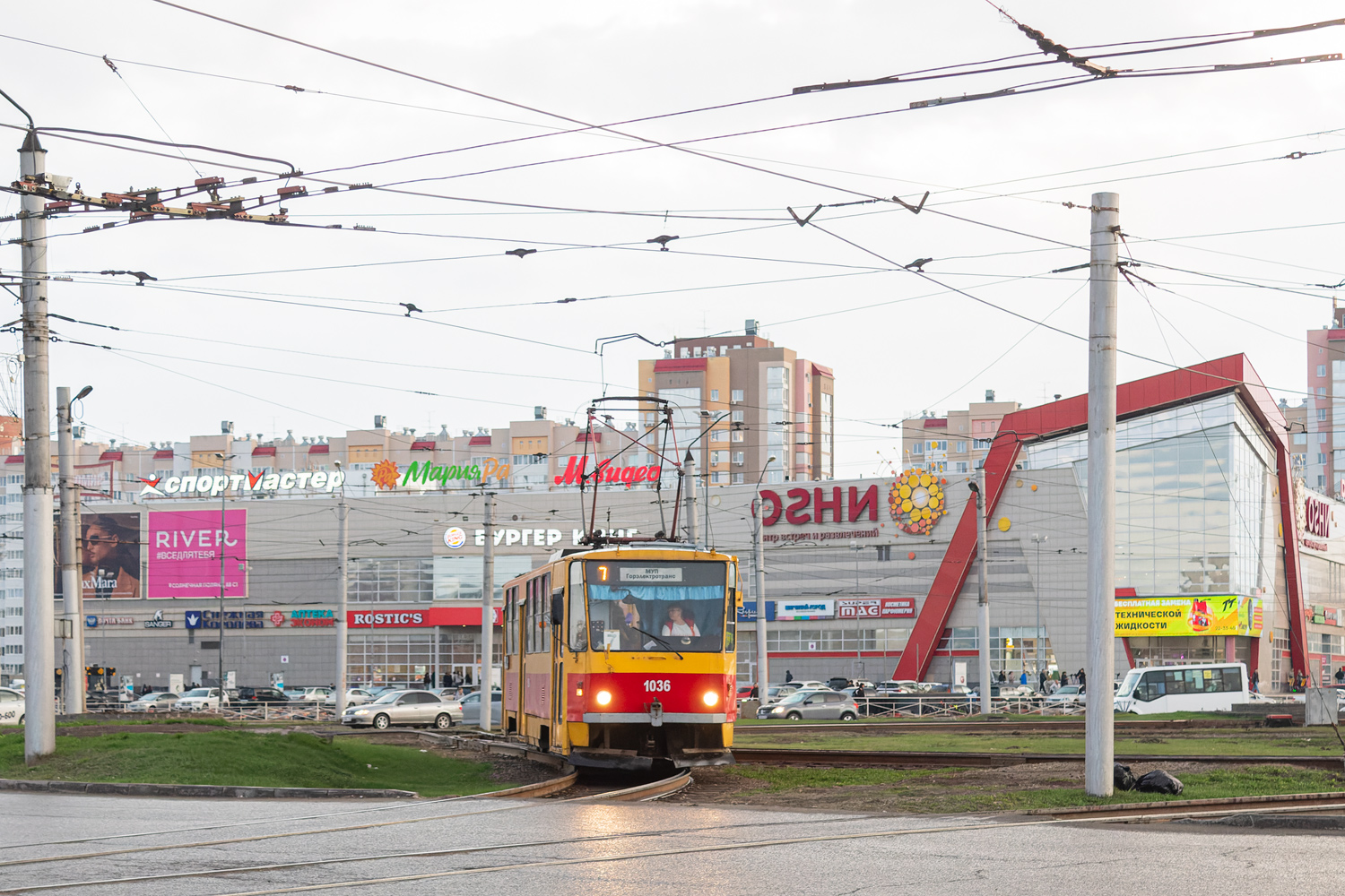 Барнаул, Tatra T6B5SU № 1036