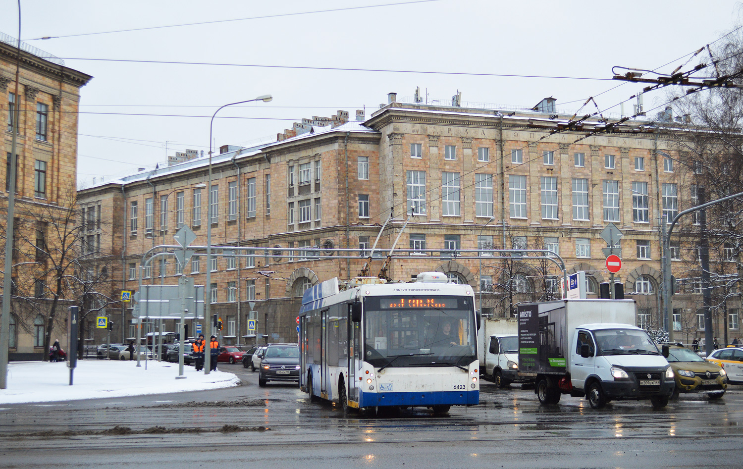 Санкт-Петербург, Тролза-5265.00 «Мегаполис» № 6423 Санкт-Петербург, Тролза-5265.00 «Мегаполис» № 6423