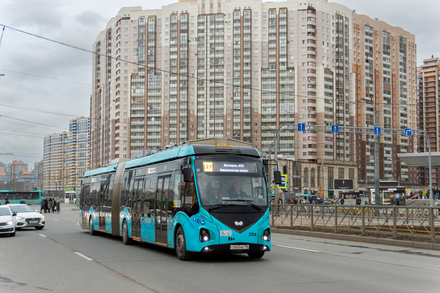 Sankt-Peterburg, BKM E433 Vitovt Max Electro № 2104