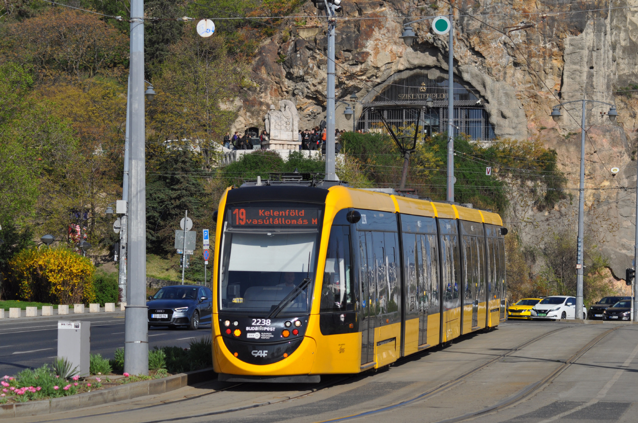 Будапешт, CAF Urbos 3 № 2238