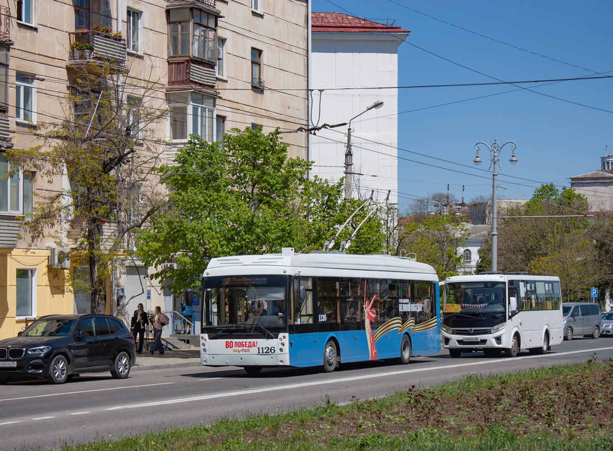 Севастополь, Тролза-5265.02 «Мегаполис» № 1126
