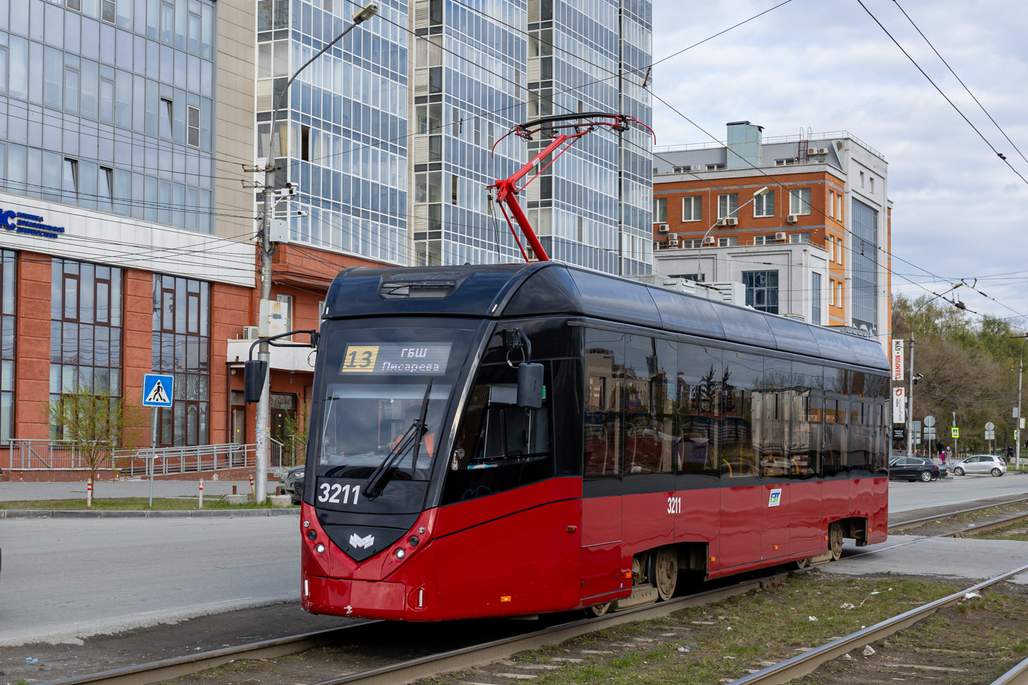 Новосибирск, БКМ Т701 № 3211