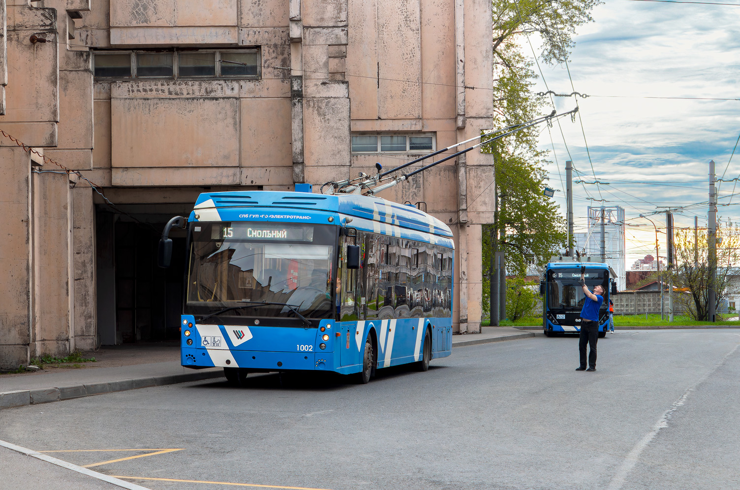 Санкт-Петербург, Тролза-5265.08 «Мегаполис» № 1002