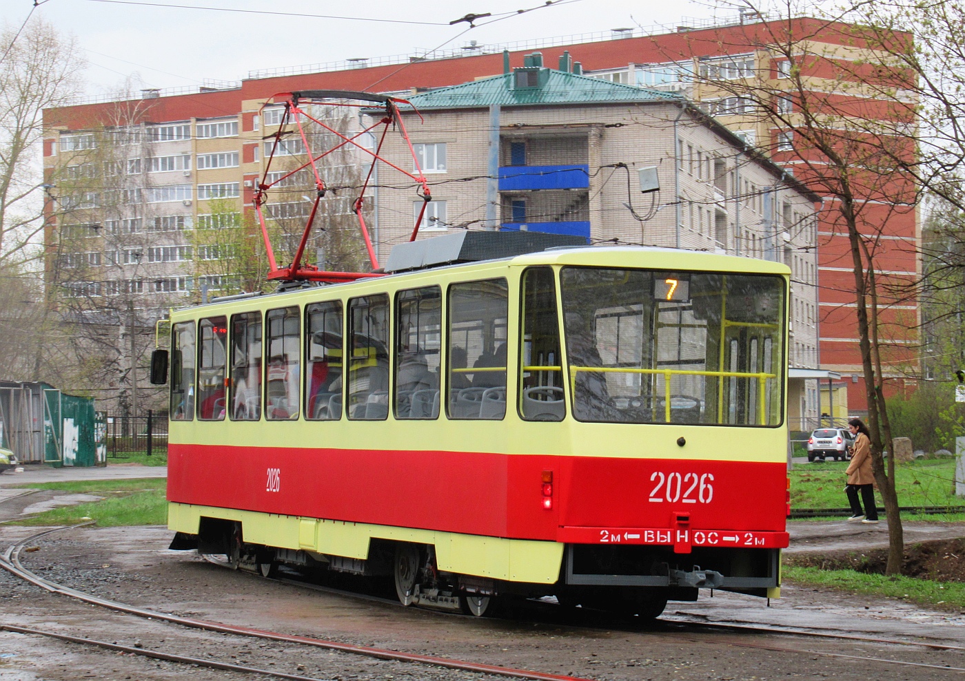 Ижевск, Tatra T6B5SU № 2026