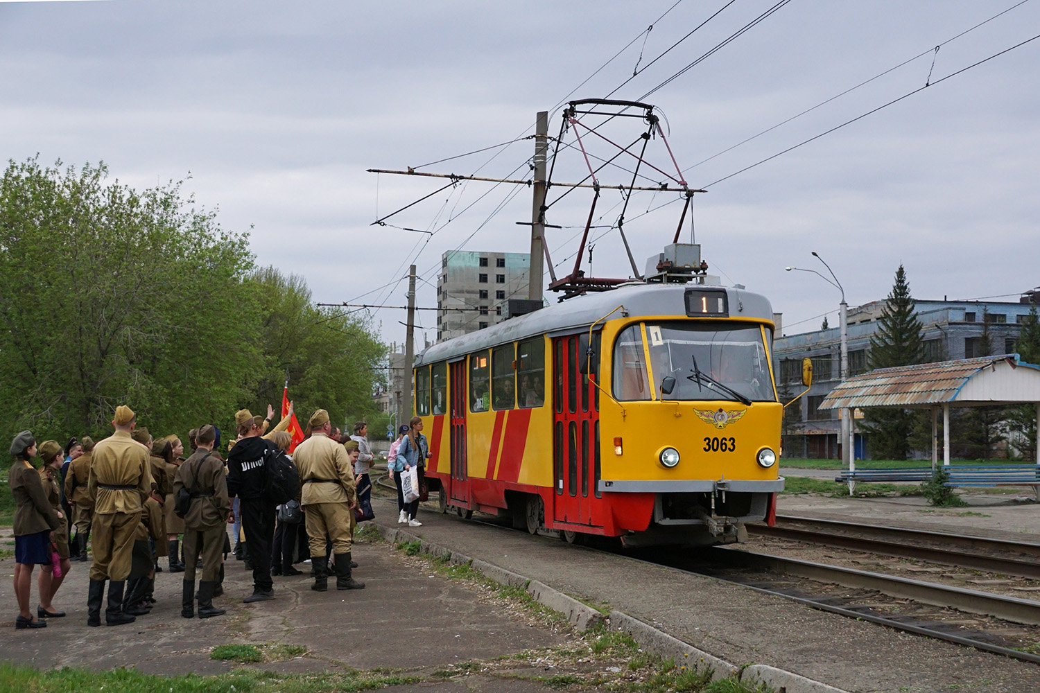 Барнаул, Tatra T3SU КВР Барнаул № 3063