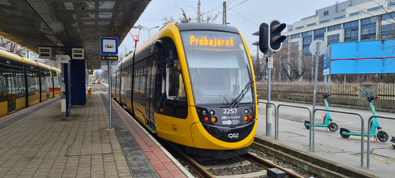 Будапешт, CAF Urbos 3 № 2257