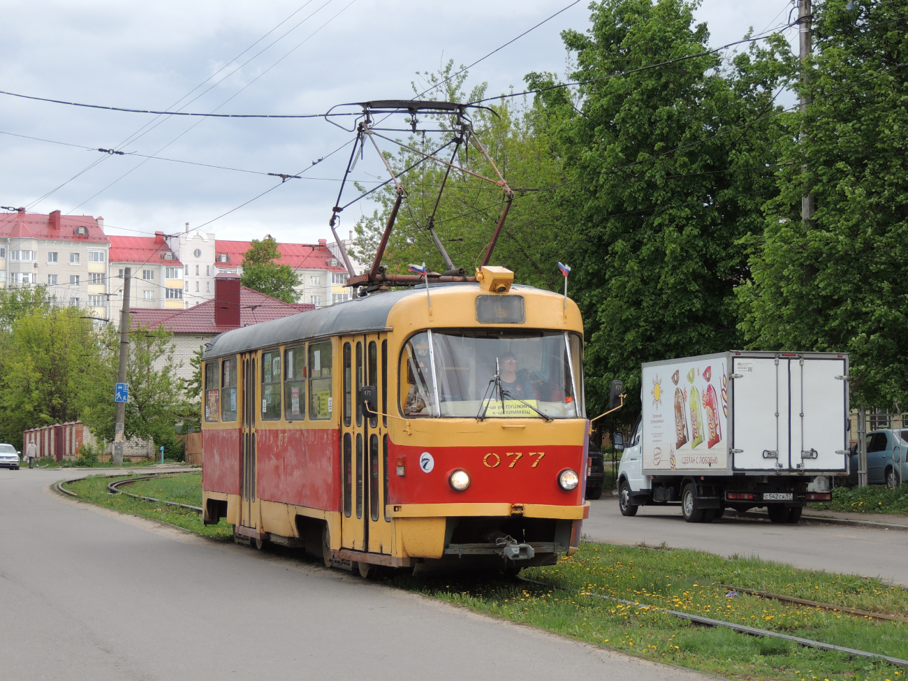 Орёл, Tatra T3SU № 077