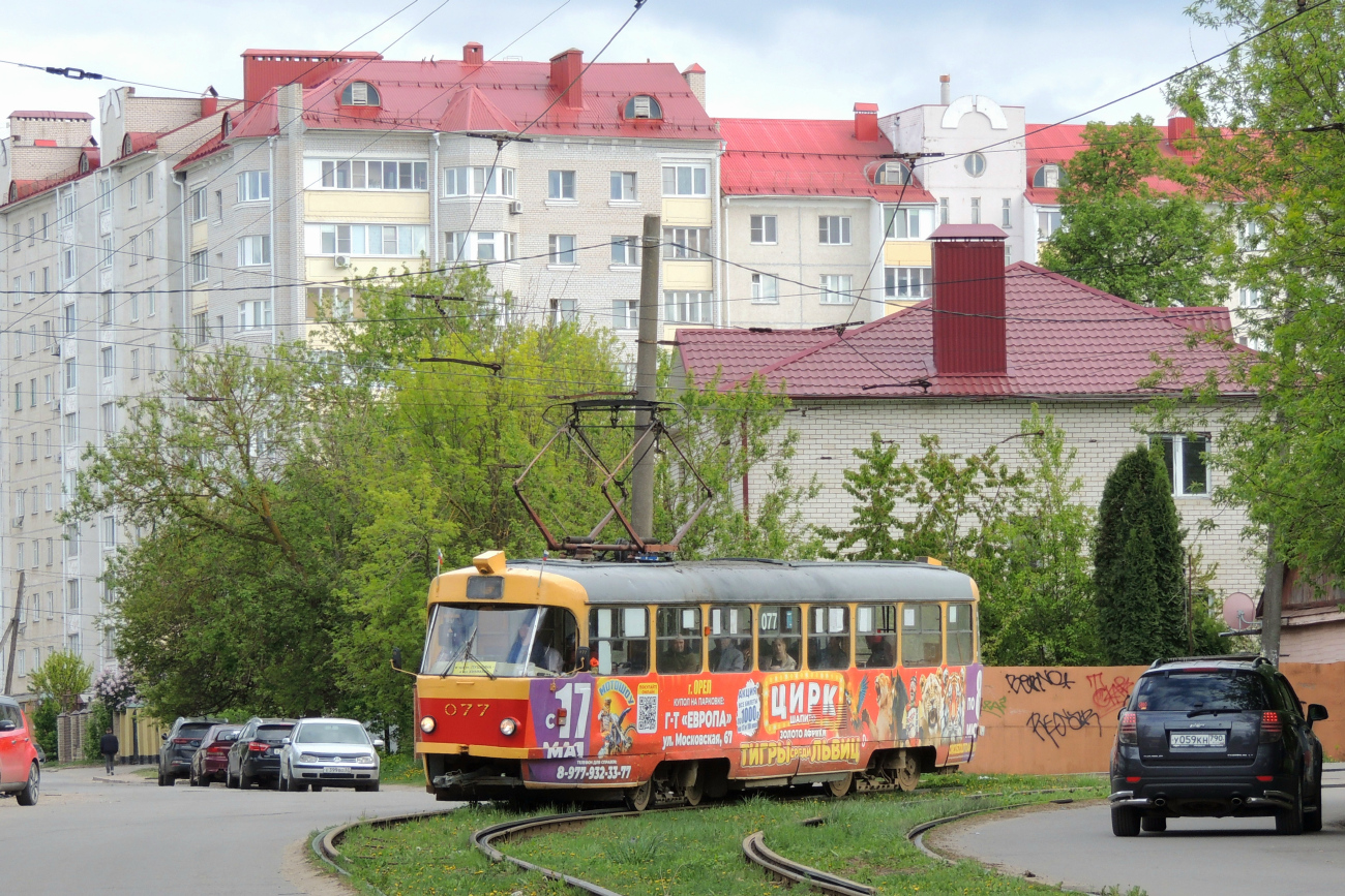 Орёл, Tatra T3SU № 077