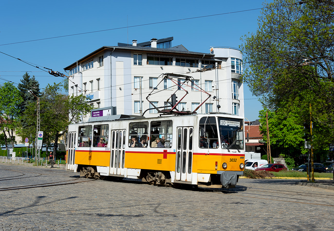 София, Tatra T6A2B № 3032