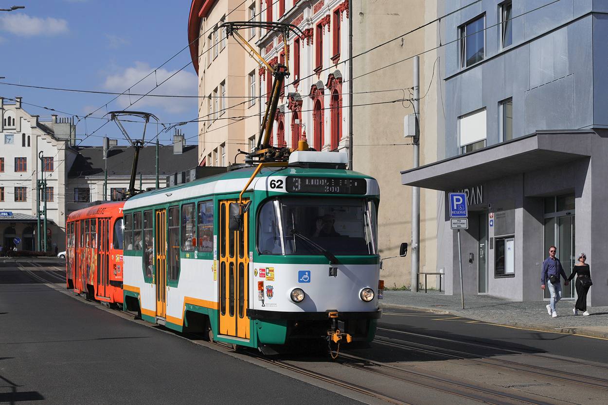 Liberec ― Jablonec nad Nisou, Tatra T3R.SLF № 62