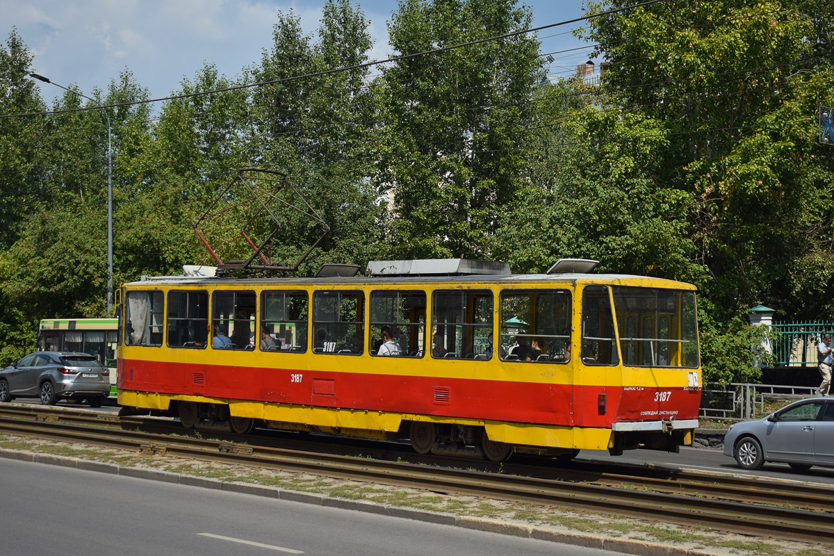 Барнаул, Tatra T6B5SU № 3187