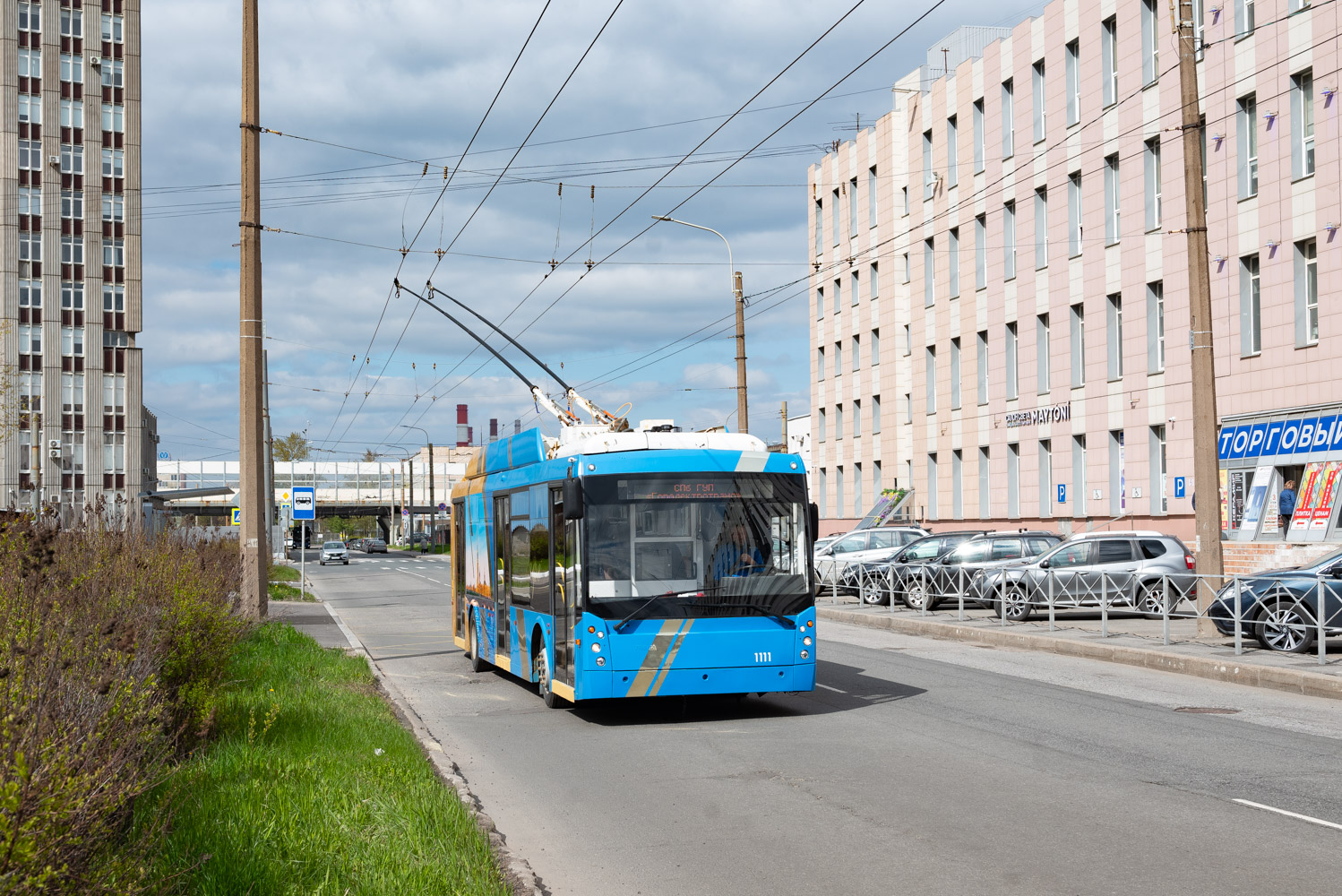 Санкт-Петербург, Тролза-5265.00 «Мегаполис» № 1111