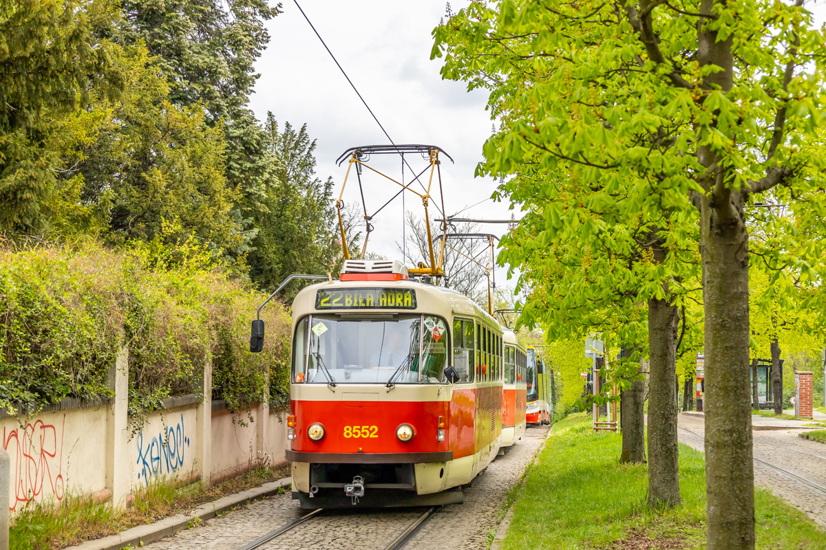 Прага, Tatra T3R.P № 8552