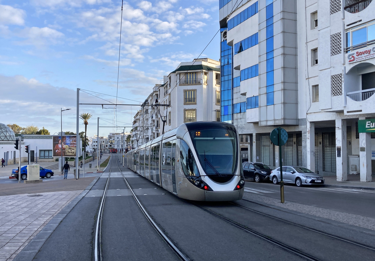 Рабат - Сале, Alstom Citadis 302 № 018