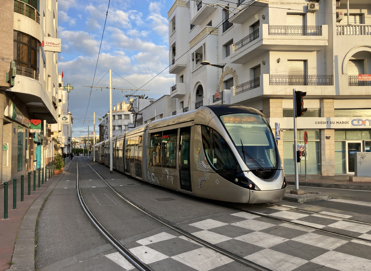 Рабат - Сале, Alstom Citadis 302 № 055