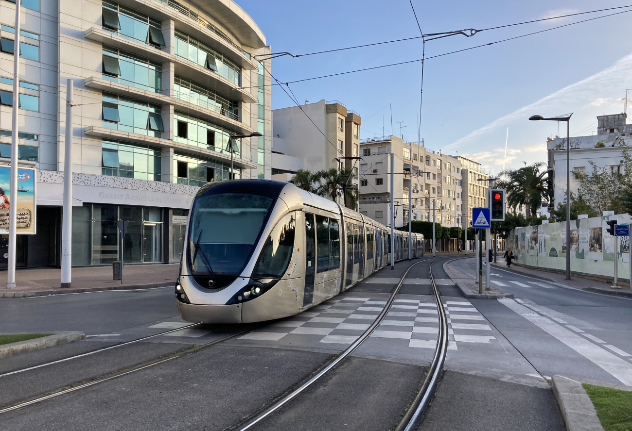 Рабат - Сале, Alstom Citadis 302 № 056