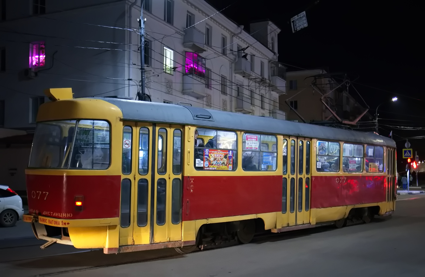 Орёл, Tatra T3SU № 077