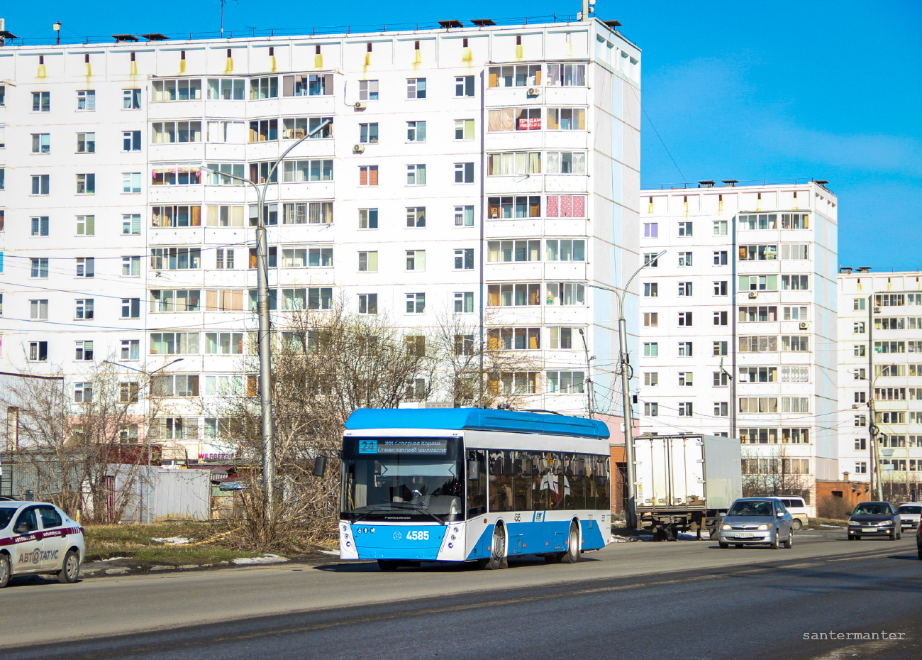 Новосибирск, УТТЗ-6241.01 «Горожанин» № 4585