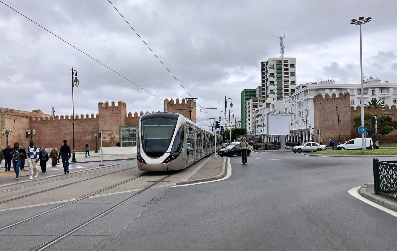 Рабат - Сале, Alstom Citadis 302 № 010