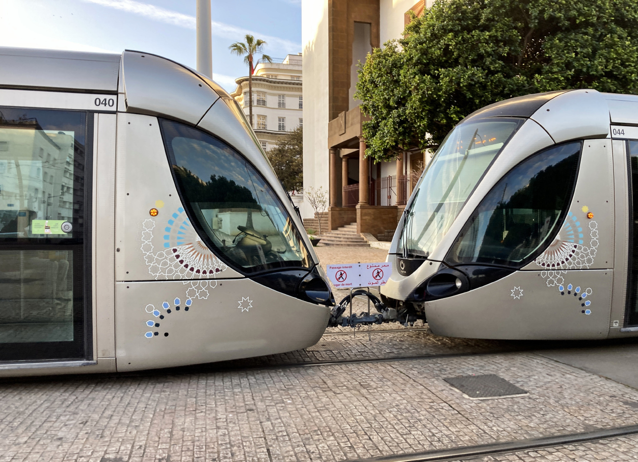 Рабат - Сале, Alstom Citadis 302 № 040; Рабат - Сале, Alstom Citadis 302 № 044