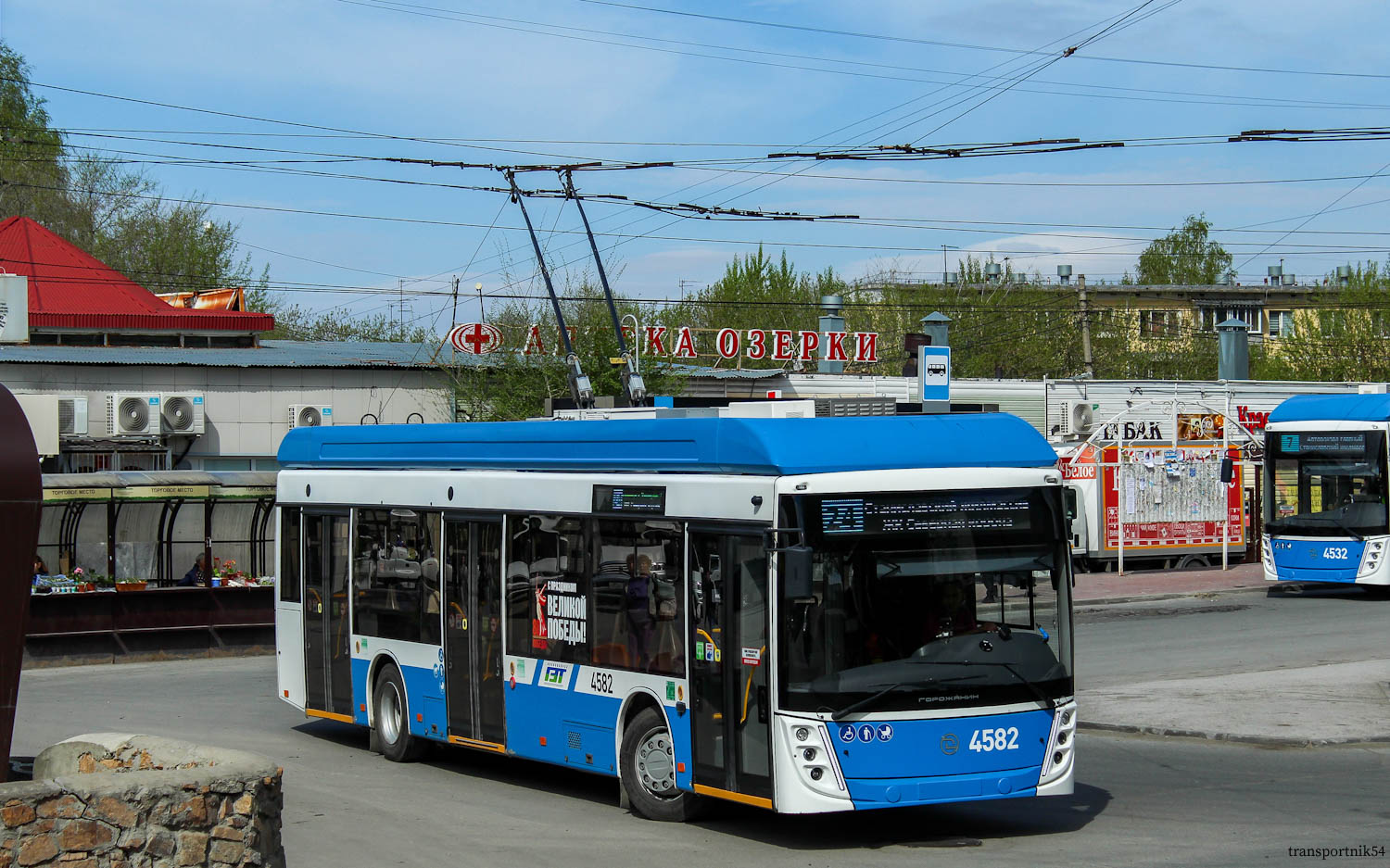 Новосибирск, УТТЗ-6241.01 «Горожанин» № 4582