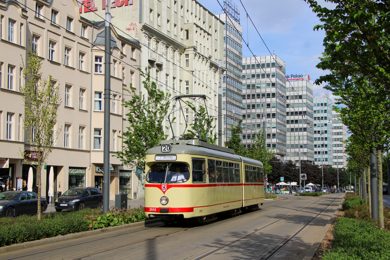 Poznan, Duewag GT6 Nr. 2513