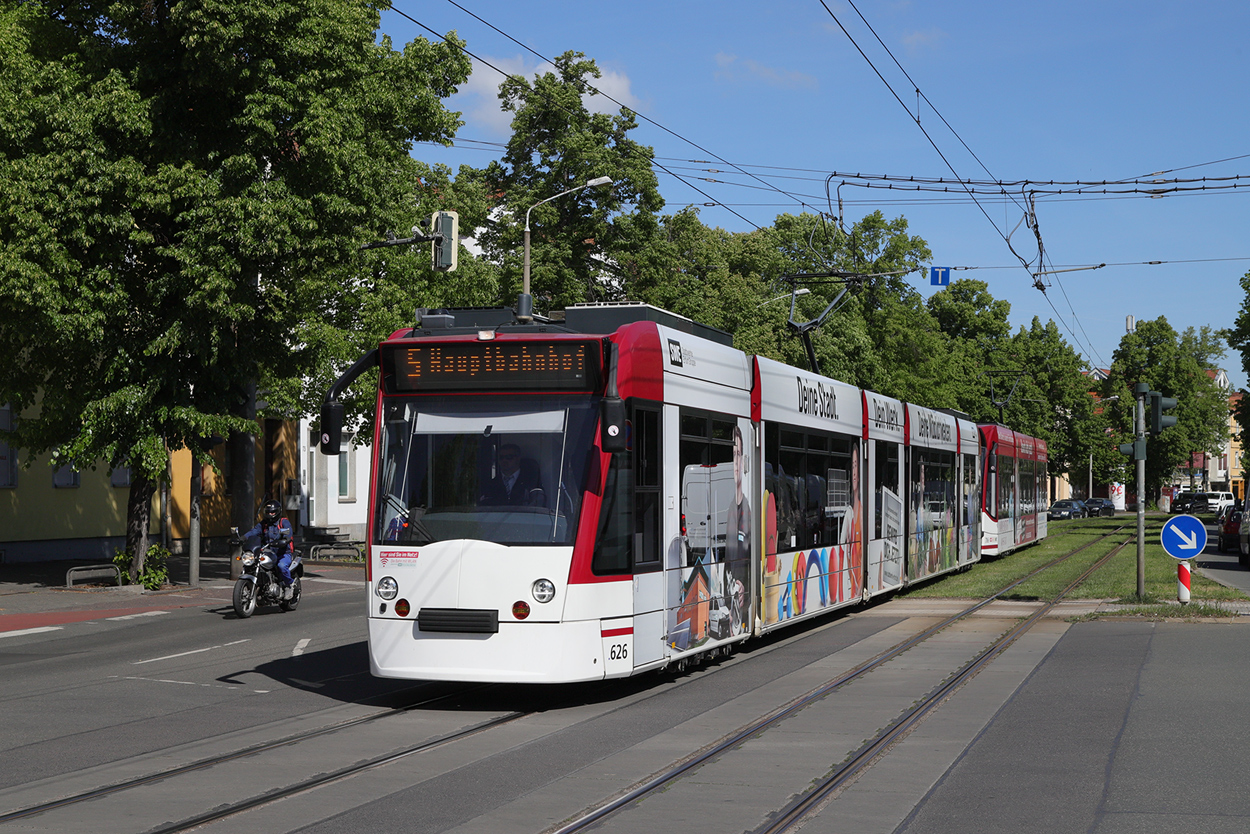 Erfurt, Siemens Combino # 626