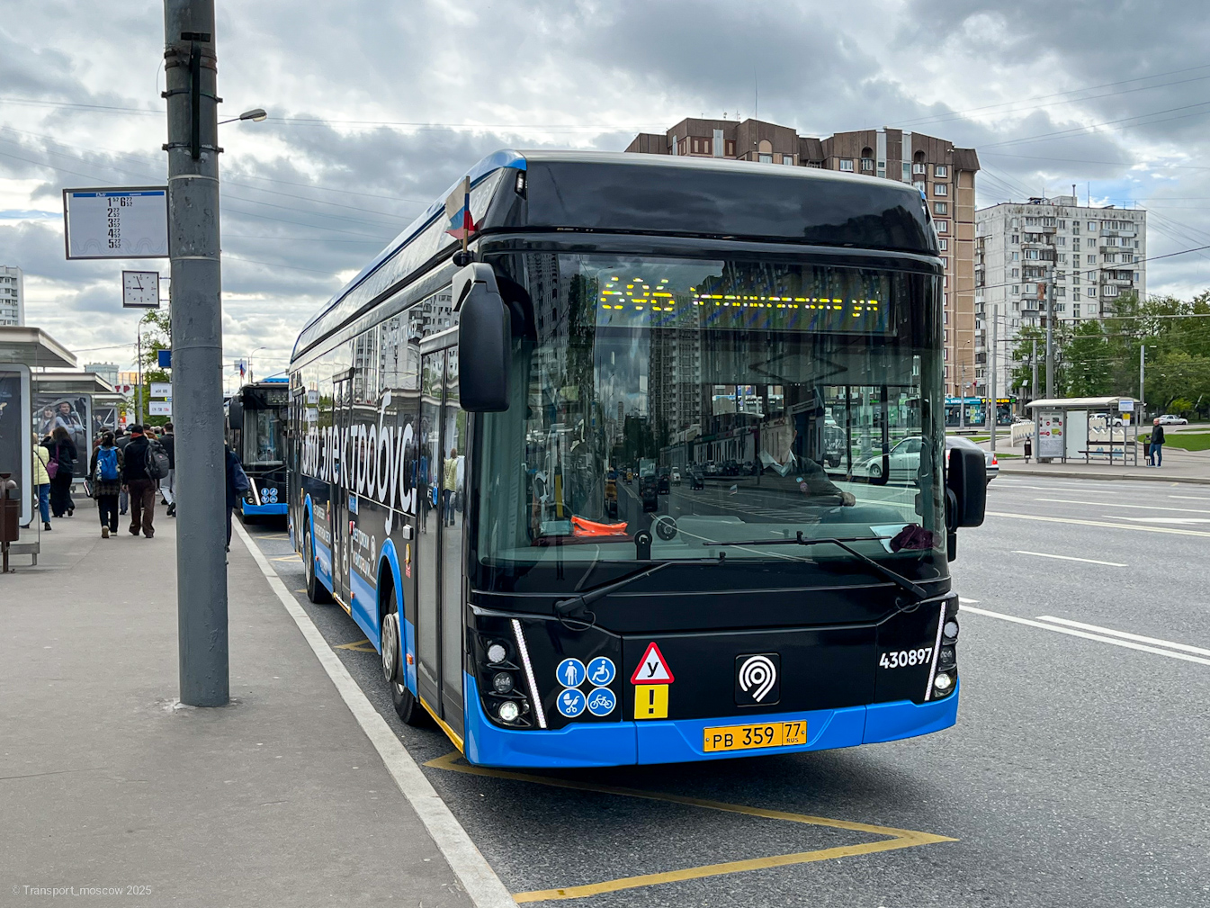 Москва, ЛиАЗ-6274 № 430897