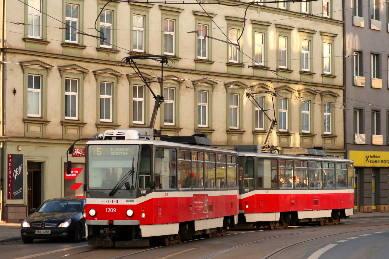 Брно, Tatra T6A5 № 1209