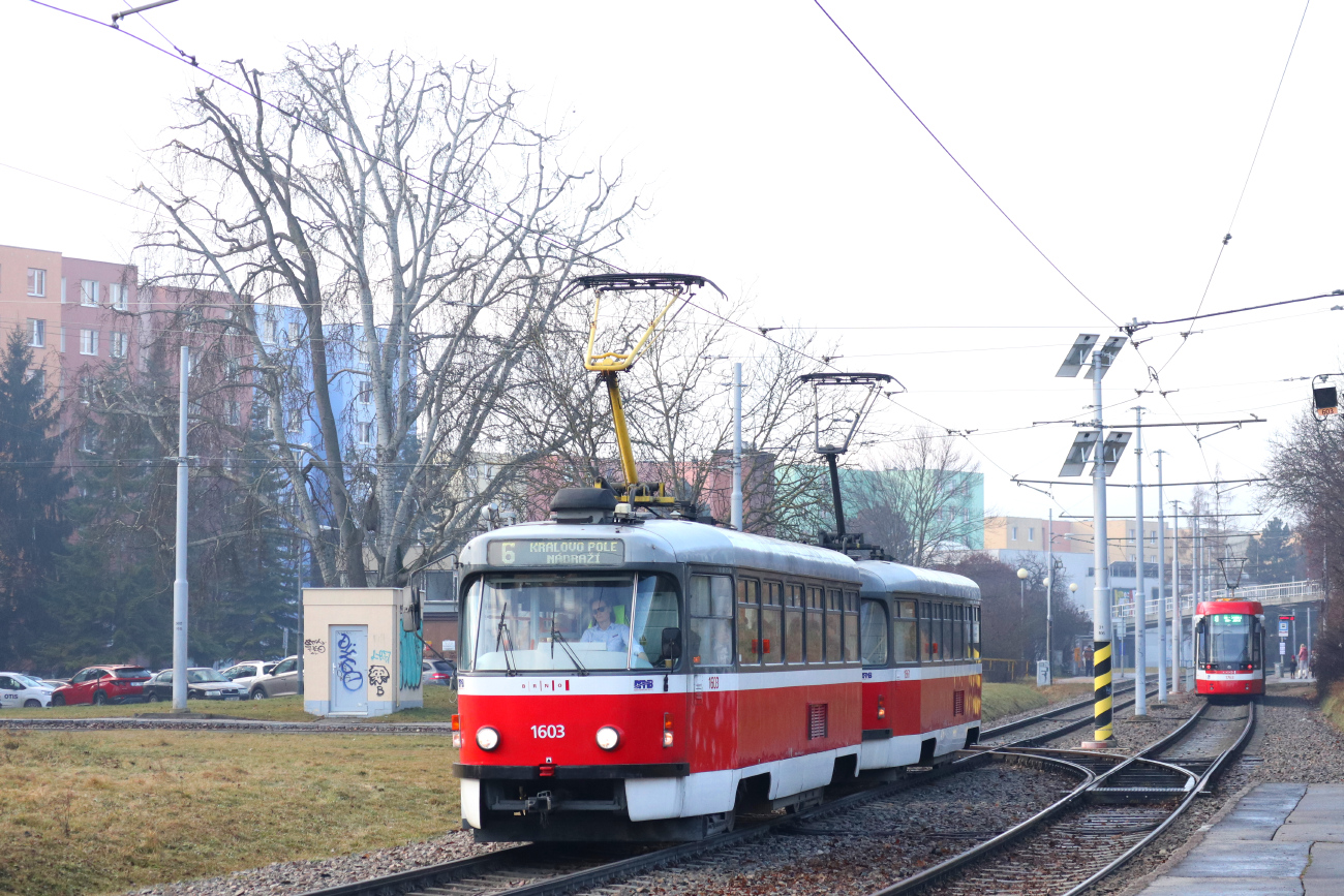 Brünn, Tatra T3R.PV Nr. 1603