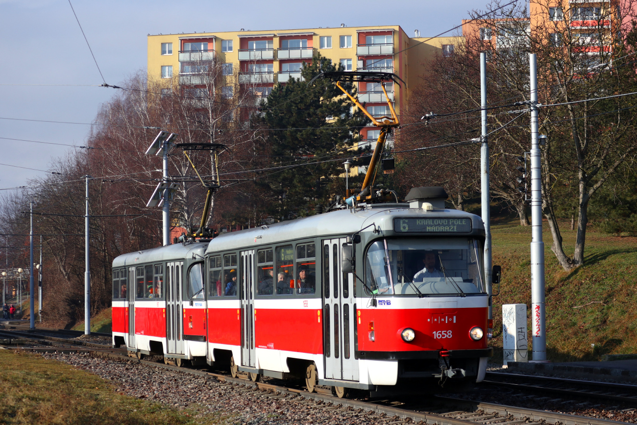 Брно, Tatra T3R.PV № 1658