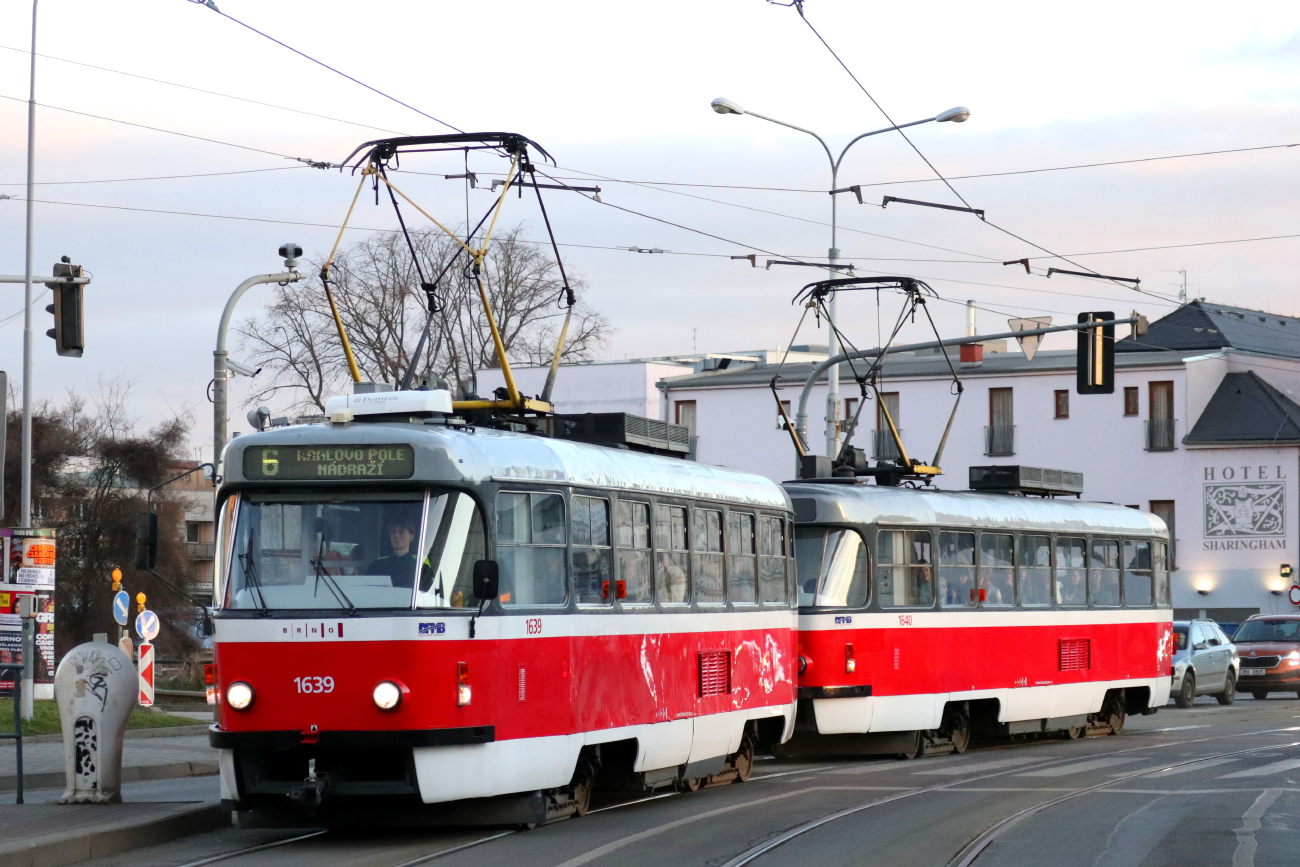 Брно, Tatra T3G № 1639