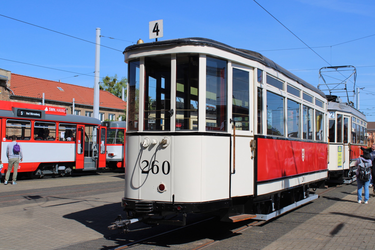 Галле, Двухосный прицепной Christoph & Unmack № 260