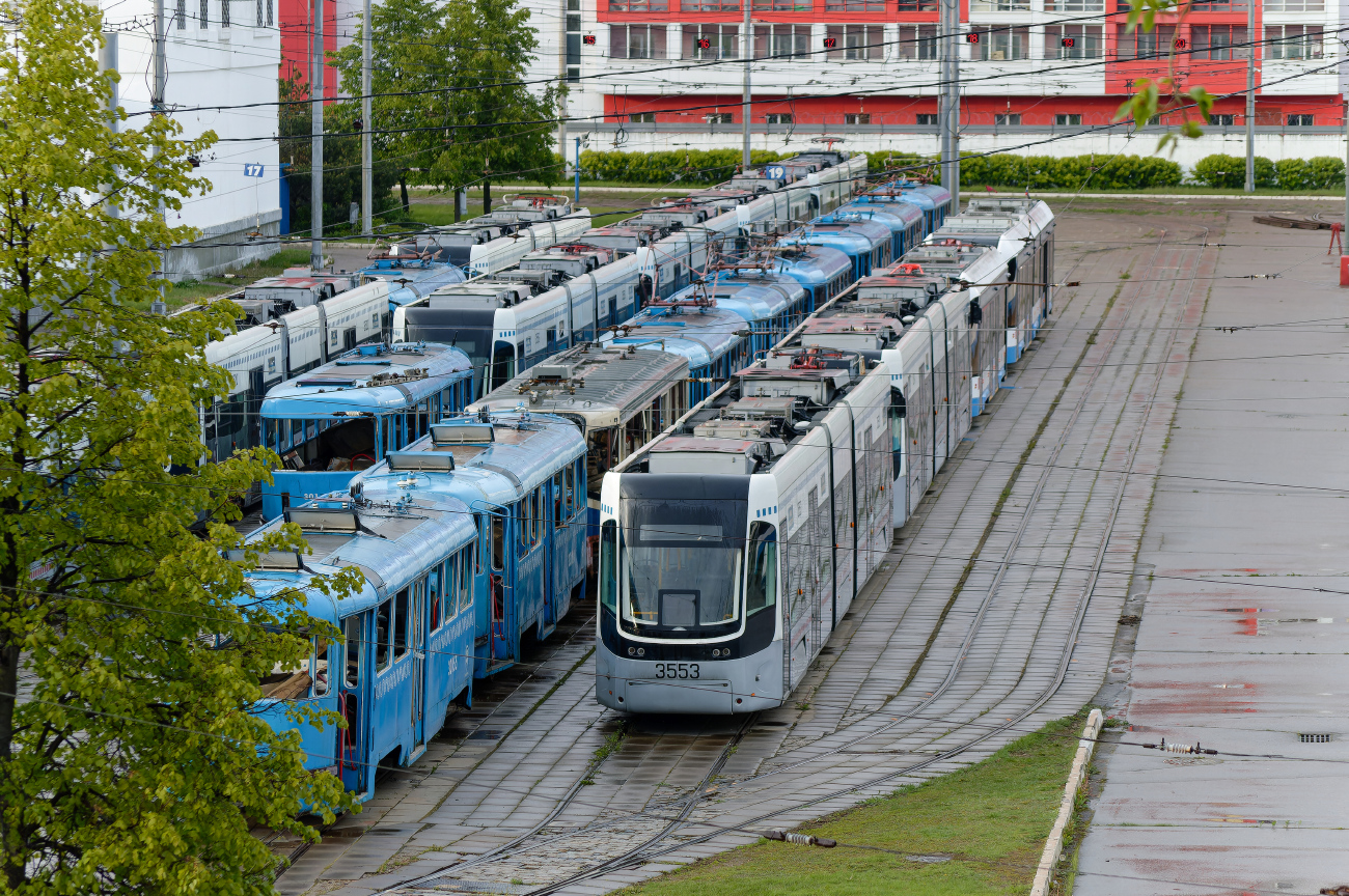 Москва, 71-414 (Pesa Fokstrot) № 3553