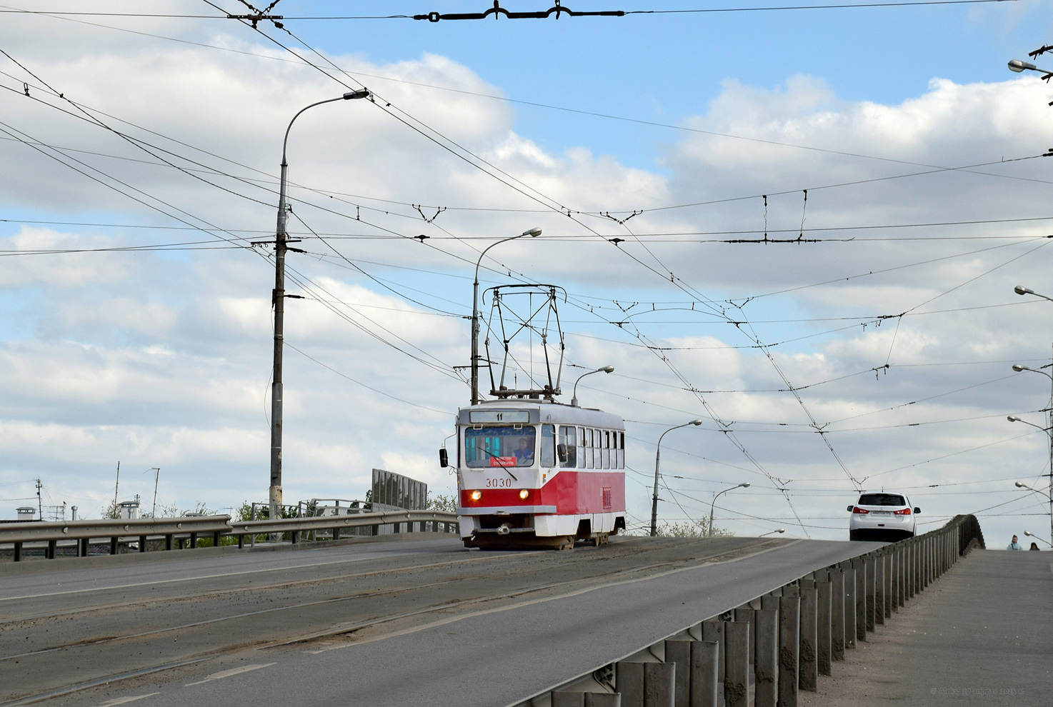 Волгоград, Tatra T3SU мод. ВЗСМ № 3030