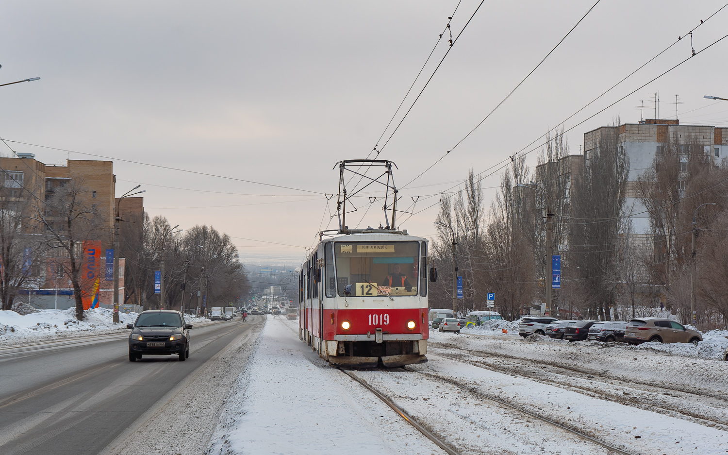 Самара, Tatra T6B5SU № 1019