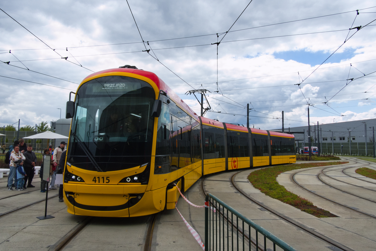 Варшава, Hyundai Rotem 141N № 4115; Варшава — День открытых дверей в депо Annopol — 11.05.2025 Варшава, Hyundai Rotem 141N № 4115; Варшава — День открытых дверей в депо Annopol — 11.05.2025
