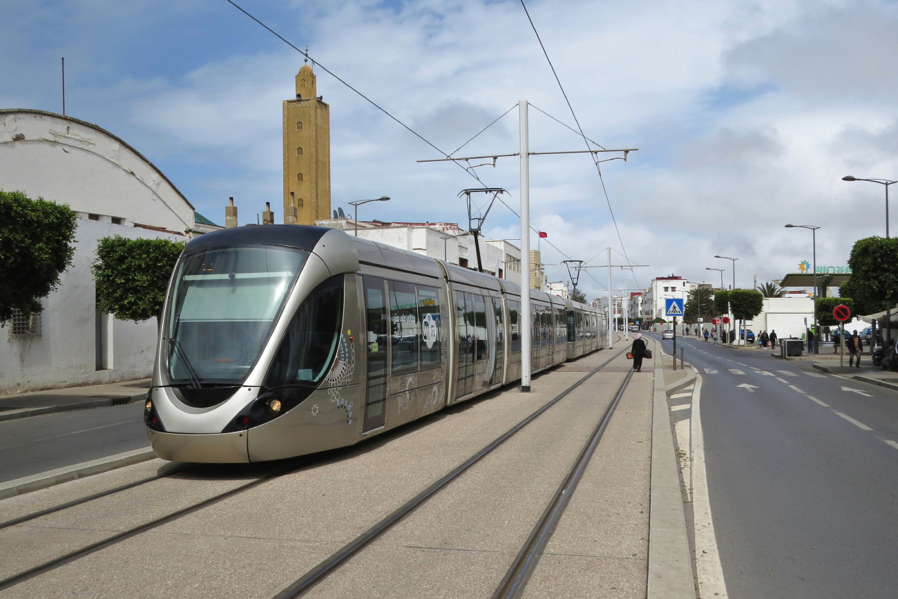 Рабат - Сале, Alstom Citadis 302 № 038