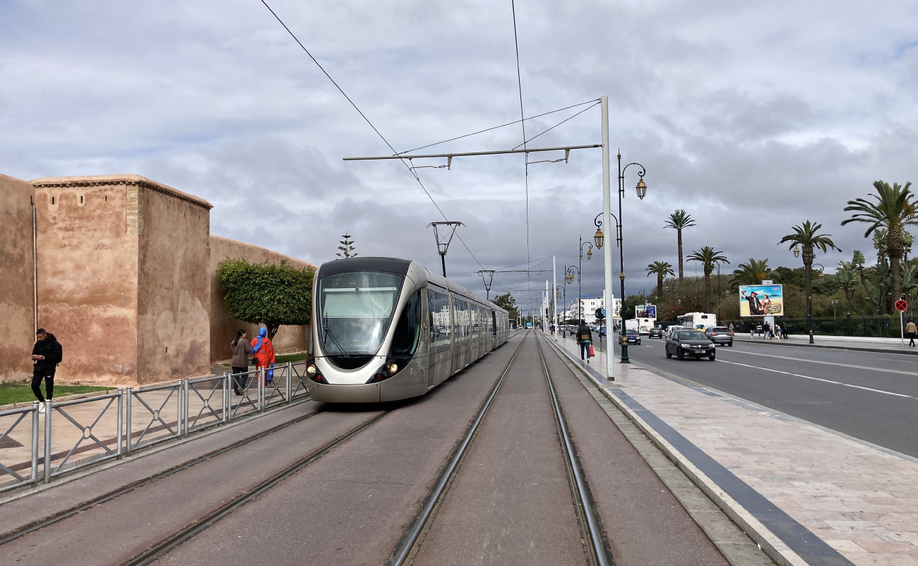 Рабат - Сале, Alstom Citadis 302 № 038