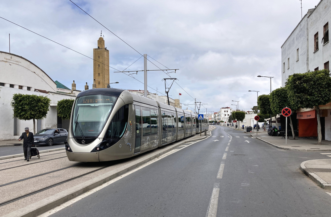 Рабат - Сале, Alstom Citadis 302 № 063