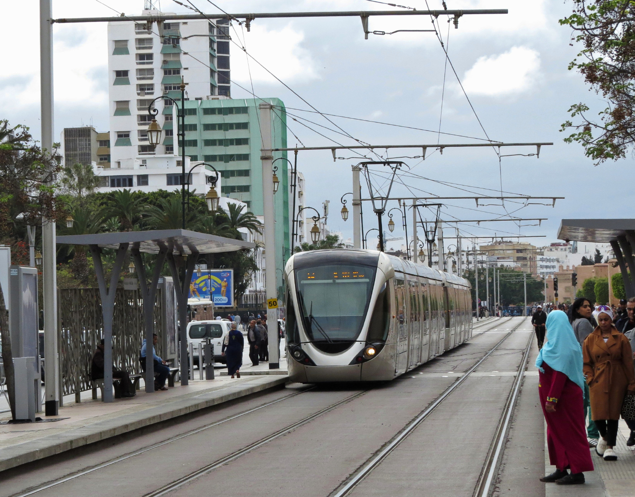 Рабат - Сале, Alstom Citadis 302 № 018