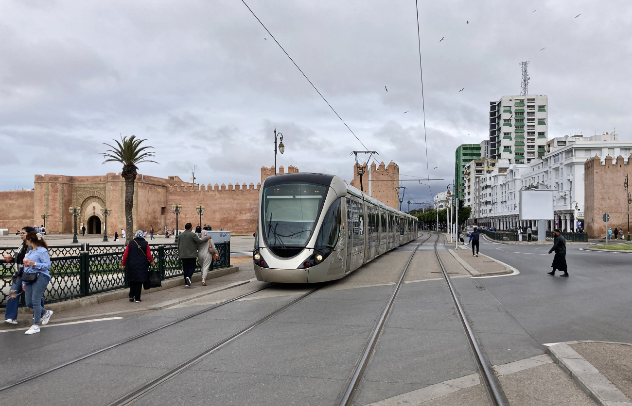 Рабат - Сале, Alstom Citadis 302 № 015