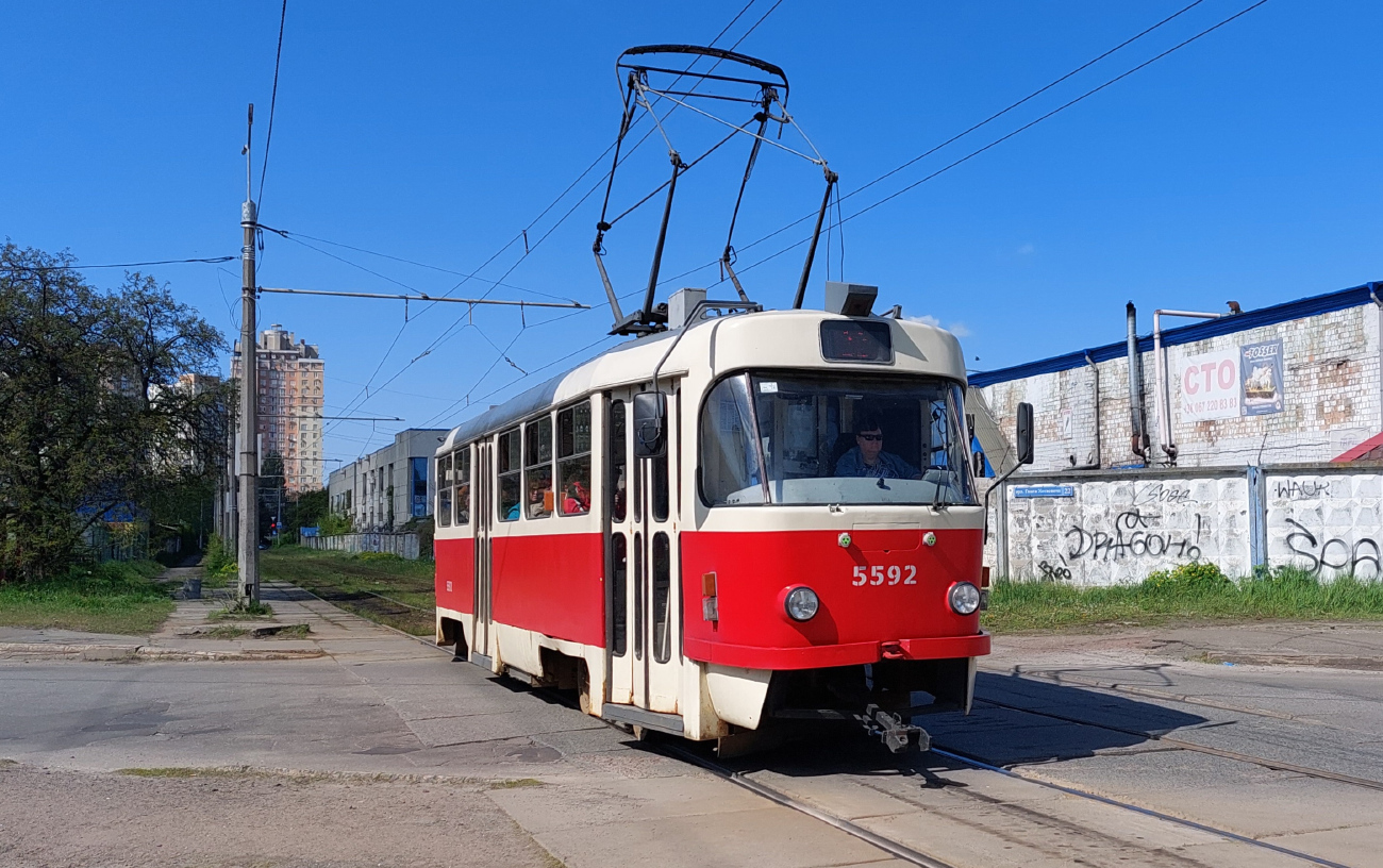 Киев, Tatra T3SUCS № 5592
