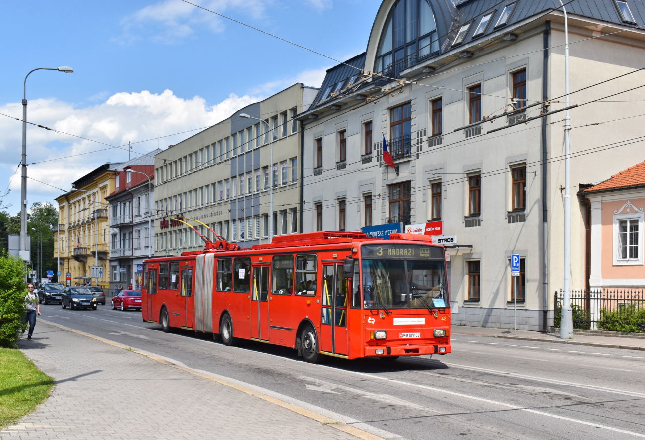 Ческе-Будеёвице, Škoda 15Tr13/7M № 48; Ческе-Будеёвице — Последний день регулярной эксплуатации троллейбусов Škoda 15Tr (02.05.2025)