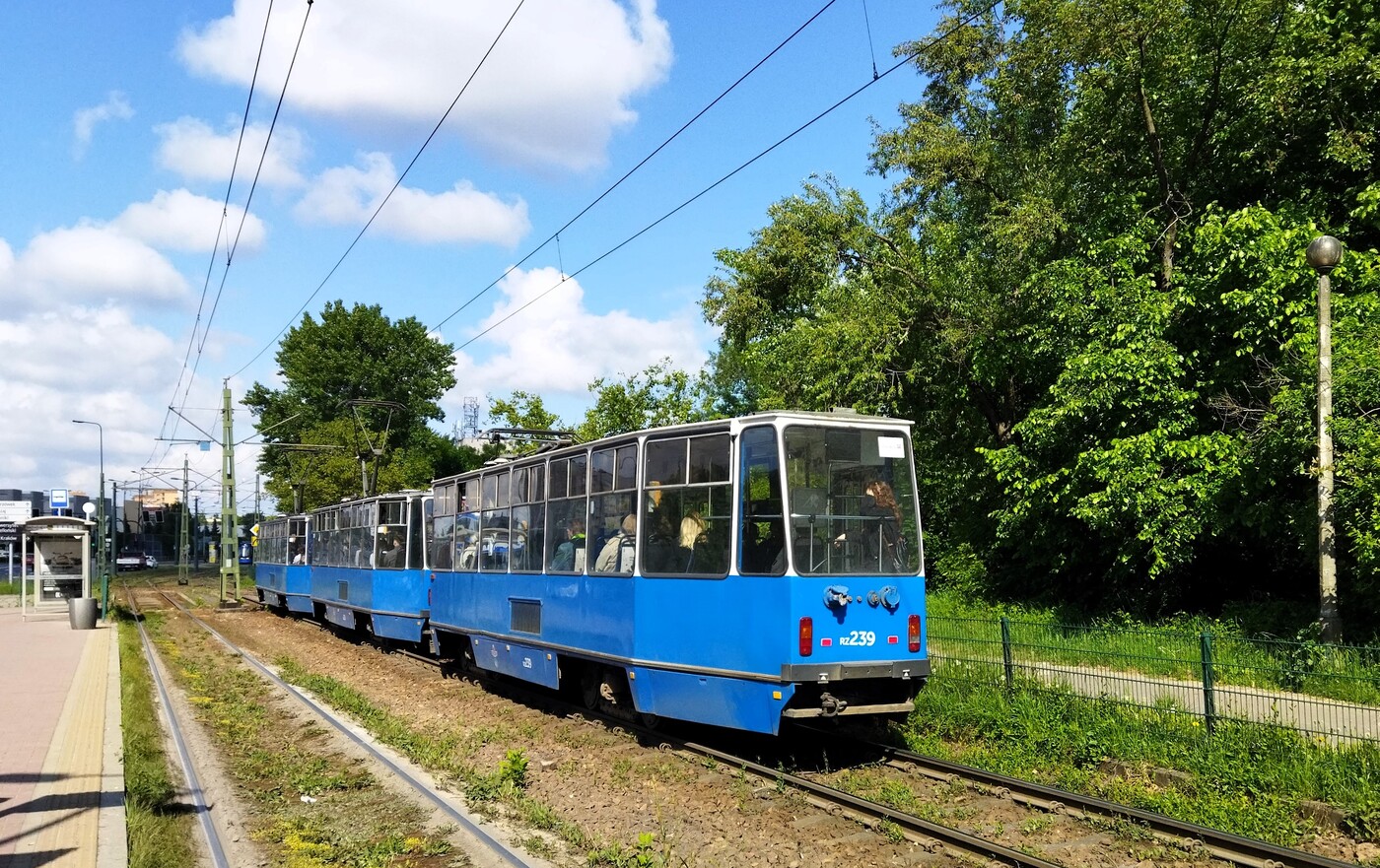 Краков, Konstal 105NaD № RZ239