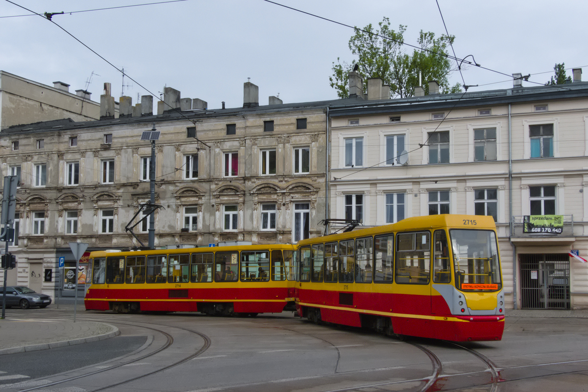 Łódź, Konstal 805NaND/2 № 2715