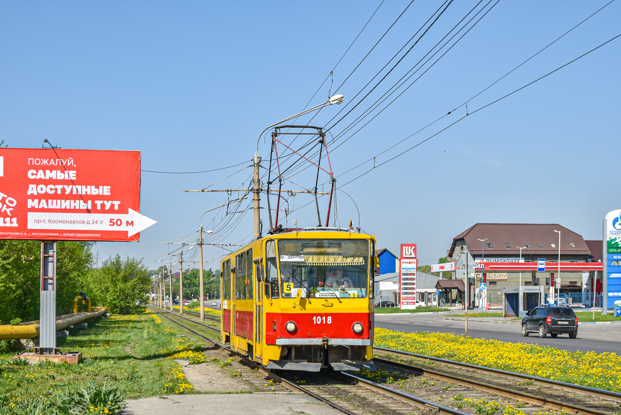 Барнаул, Tatra T6B5SU № 1018